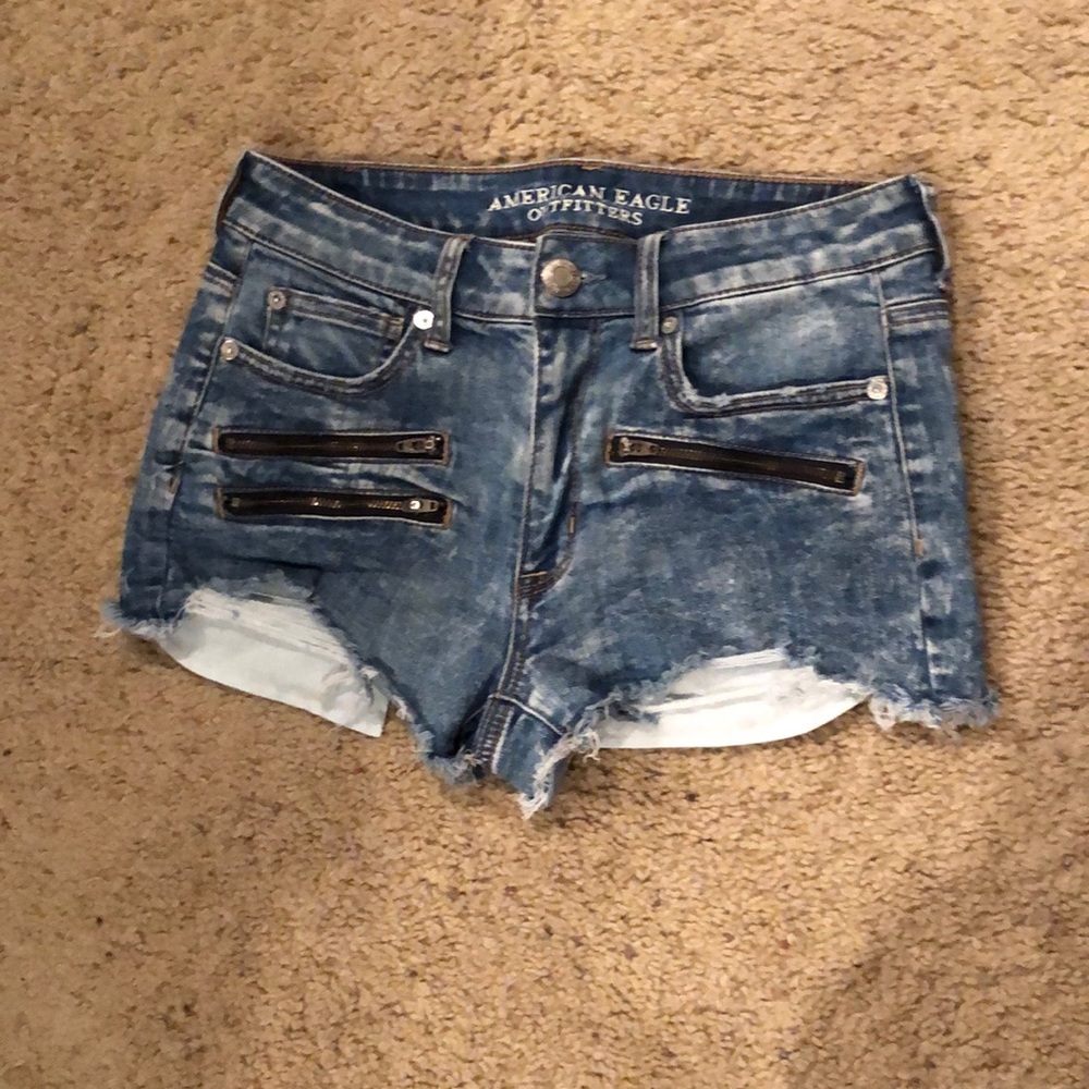 American Eagle Super Stretch Hi-Rise Shortie